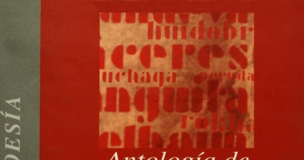Antología de poesía chilena nueva :(1935)