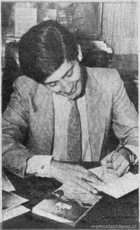 Jorge Marchant, autor de La Beatriz Ovalle