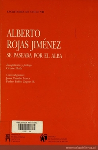 Alberto Rojas Jiménez se paseaba por el alba