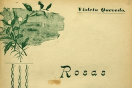 Rosas y abrojos, de Violeta Quevedo, primera edición de 1938