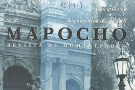 Mapocho: n° 62, segundo semestre de 2007