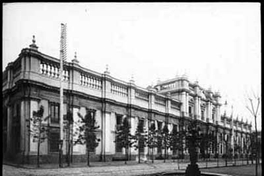 Fachada del Palacio de La Moneda, Santiago, 1912
