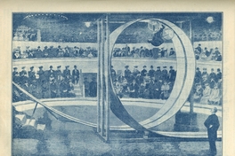 La última maravilla del ciclismo en el circo Schumann, de Berlín, 1903
