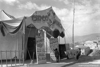 Carpa del circo Munich en uno de los Cerros de Valparaíso