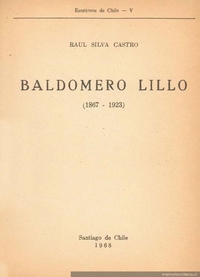 Baldomero Lillo : (1867-1923)