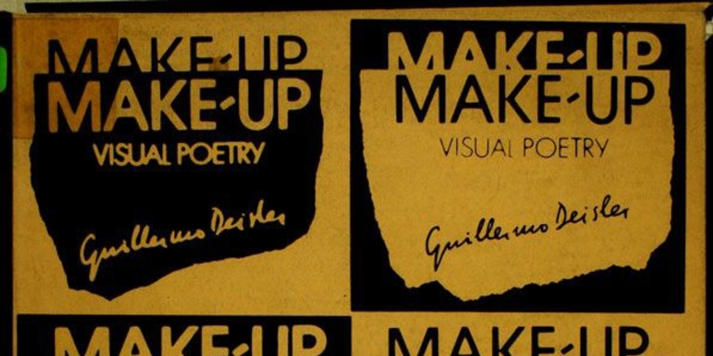 Make up: visual poetry