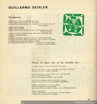 Poemas de Guillermo Deisler