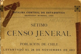 Sétimo Censo Jeneral de la Población de Chile: levantado el 28 de noviembre de 1895: tomo cuarto
