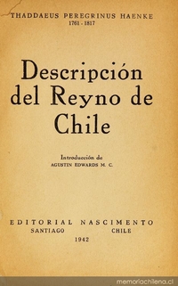Descripción del Reyno de Chile