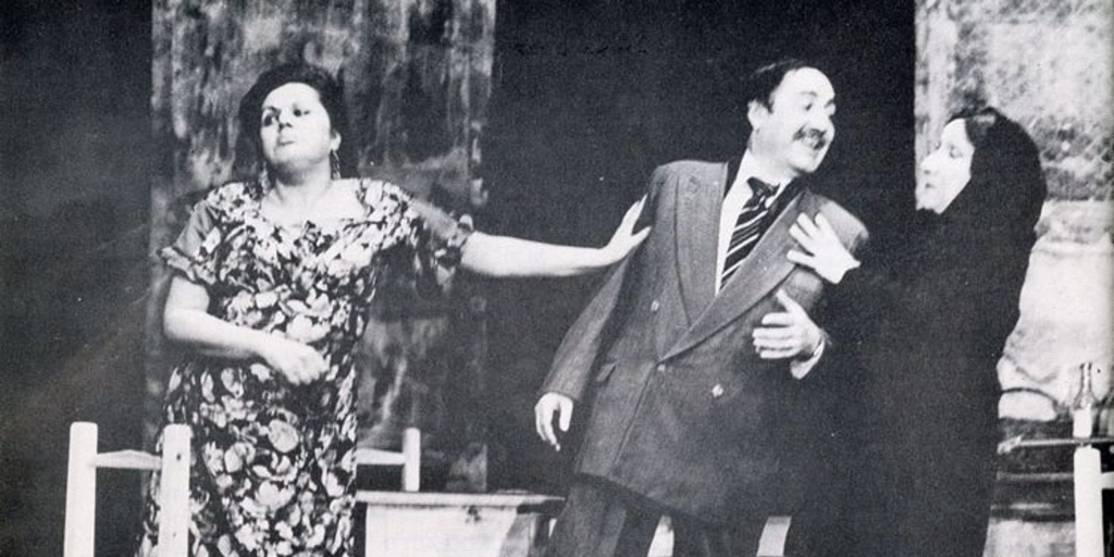 La Remolienda: montaje de la Compañía de Comediantes y Pedro de la Barra, 1981