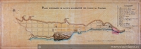 Plano topografico de la nueva delineacion del puerto de Coquimbo, 1850
