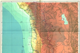 Mapa Escolar de Chile (extremo norte), 1911