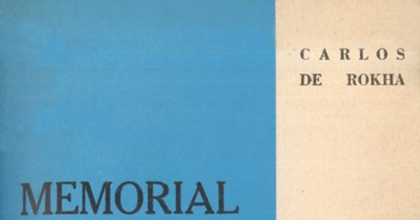 Memorial y llaves : poemas (1949-1961)