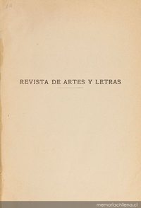 Revista de artes y letras: tomo XI, 1887