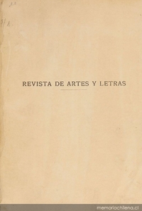 Revista de artes y letras: tomo XII, 1888