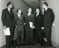 Samuel Claro, León Schidlowsky, Marcelo Morel, Abelardo Quinteros, Juan Lémann, 1960