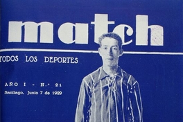 Match: año 1, n° 21, 7 de junio de 1929