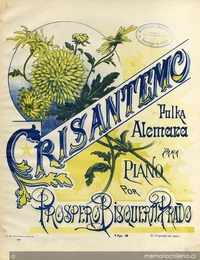 Crisantemo [música] : polka alemana para piano