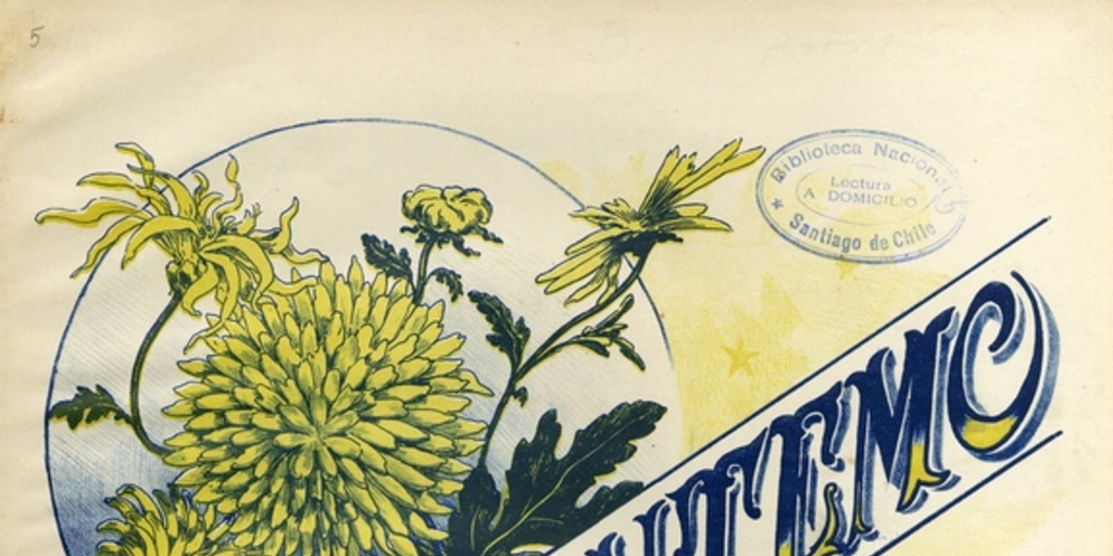 Crisantemo [música] : polka alemana para piano - Memoria Chilena,  Biblioteca Nacional de Chile