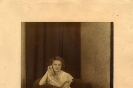 Retrato de Dorothy Sorensen, Punta Arenas, ca. 1937