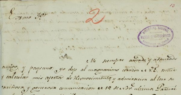 [Carta] 1822 enero 1 Buenos Ayres