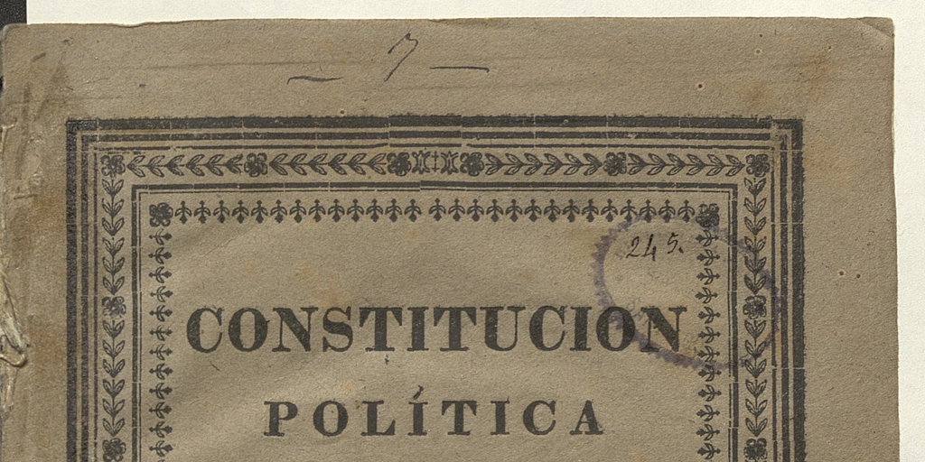 Constitución política de la República de Chile