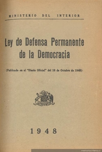 Ley de Defensa Permanente de la Democracia