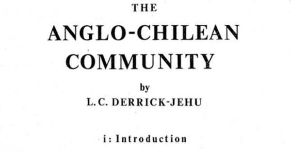 The anglo-chilean community