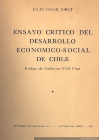 Ensayo crítico del desarrollo económico-social de Chile