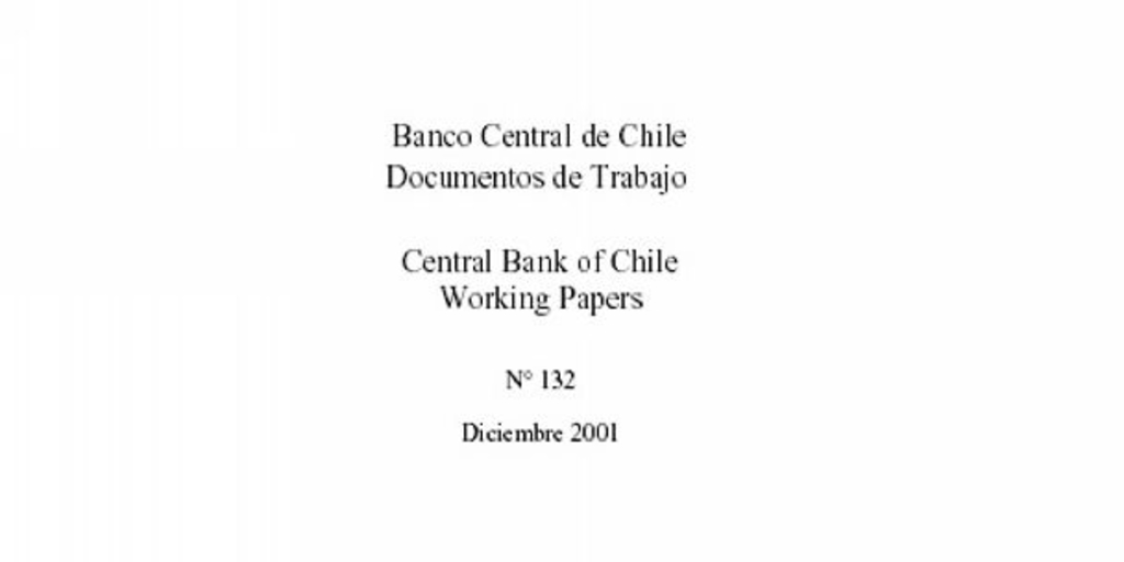 Políticas de estabilización en Chile durante los noventa