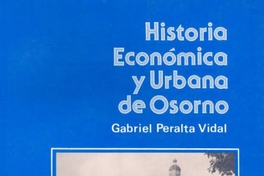 Historia económica y urbana de Osorno