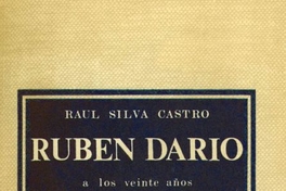 Rubén Darío a los veinte años
