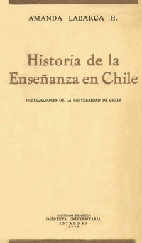 Historia de la enseñanza en Chile (1939)