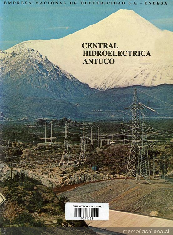 Central hidroeléctrica Antuco: 1981