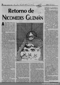 Retorno de Nicomedes Guzmán
