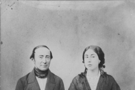 Ignacio Domeyko y su esposa, Enriqueta Sotomayor Guzmán