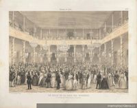 Un baile en la casa de gobierno, aniversario de la independencia (18 de septiembre)