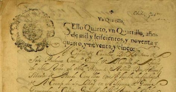 Información levantada por el Capitán Don Antonio de Soto Pedreros, por orden del Presidente Don Tomás Marín de Poveda, contra varios indios acusados de brujos y hechiceros, autorizada por escribano en diciembre de 1695