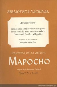 Carta, 1881 abr. 6, Lima a Luciano Quiroz