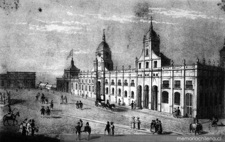 Edificio de la Real Audiencia, siglo XIX