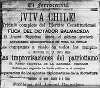 Viva Chile!, 1891
