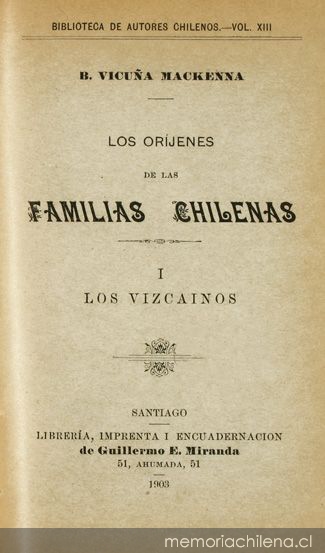 Los orígenes de las familias chilenas