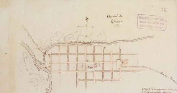 Plano de Osorno, 1859