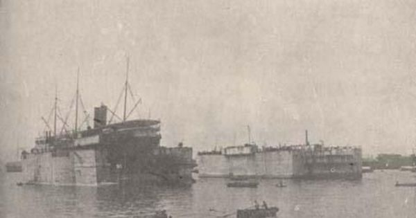 Diques de Valparaíso, 1910