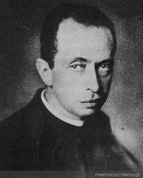Monseñor Carlos Casanueva Opazo, poco después de su nombramiento como Rector en 1920