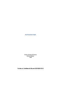 Notas del General francés Charles Mangin, 1923. Versión en Castellano de Hernán Minder Pino.