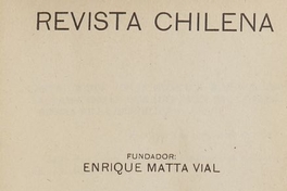 Revista chilena: año 15, número 57, noviembre de 1922