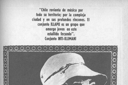 LP Illapu-Música Andina : producido y distribuido por Discoteca del Cantar Popular