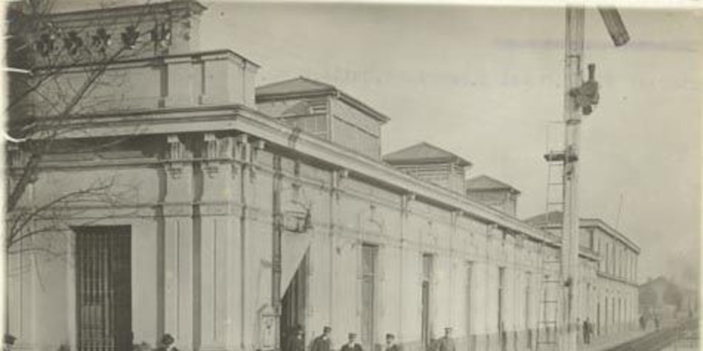 Estación de Ferrocarriles del Estado, Rancagua, ca. 1920