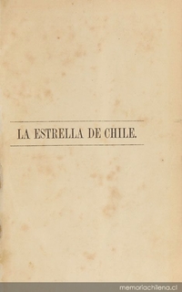 La Estrella de Chile. Tomo IX, año VIII, número 392 (11 de abril de 1875) - número 417 (3 de octubre de 1875)